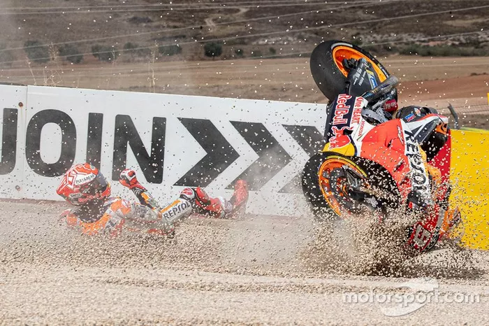 Accidente de Marc Márquez, Repsol Honda Team