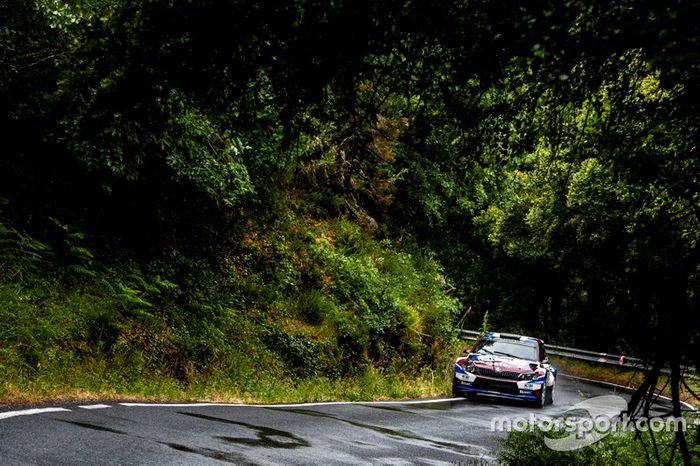 Xevi Pons y Rodrigo Sanjuán, Skoda Fabia R5