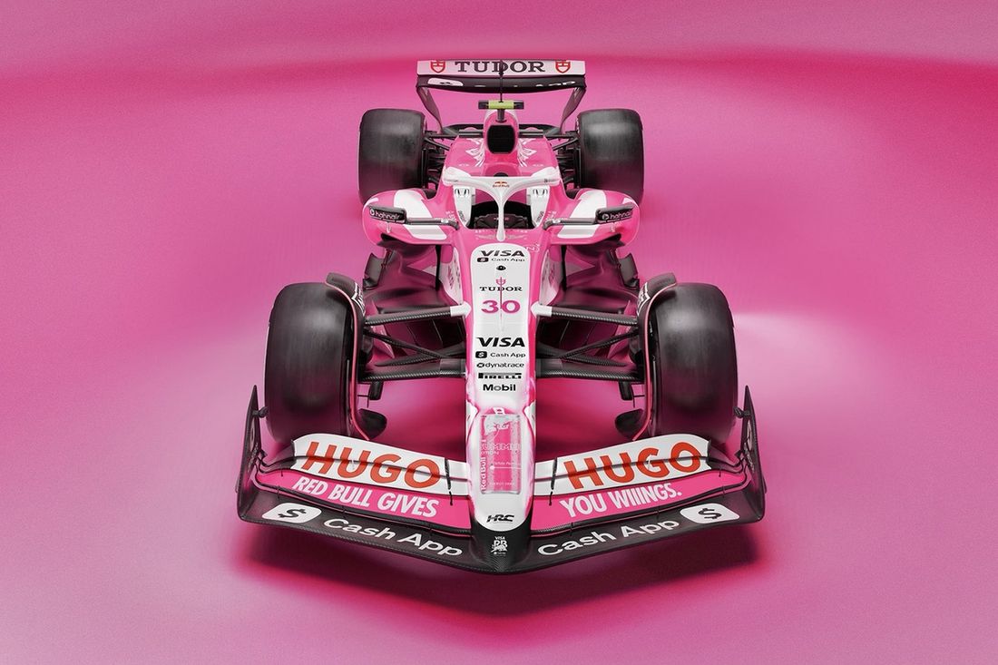 ギャラリー】新フレーバーは”甘〜い”ピンク！ レーシングブルズ、F1