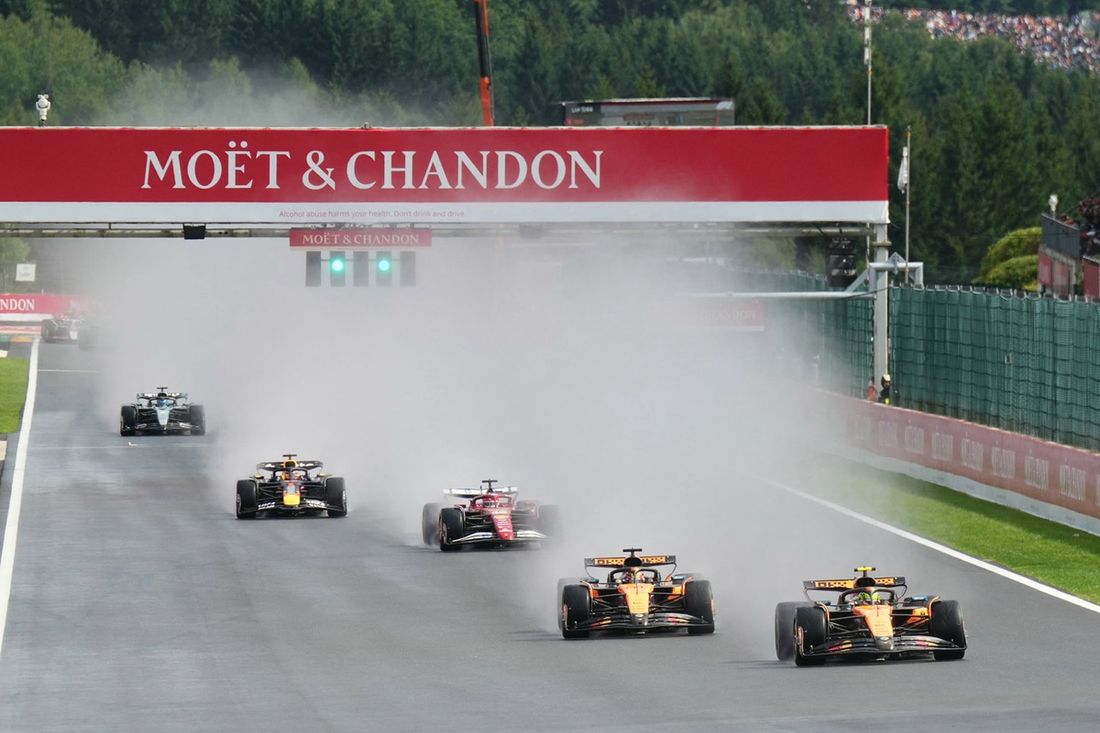 Lando Norris, McLaren, Oscar Piastri