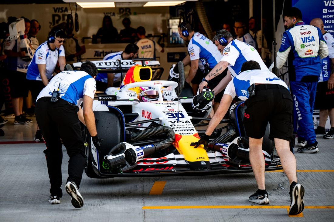 Liam Lawson, Racing Bulls, pruebas Pirelli Hungaroring