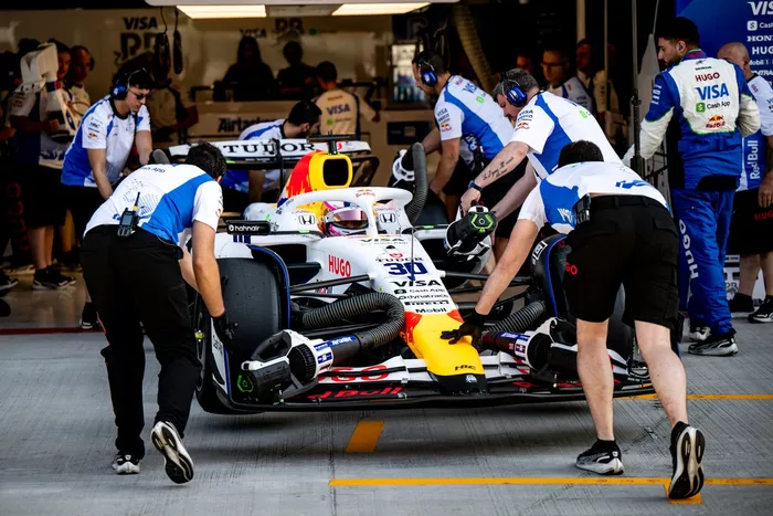 Liam Lawson, Racing Bulls, Pirelli testing Hungaroring
