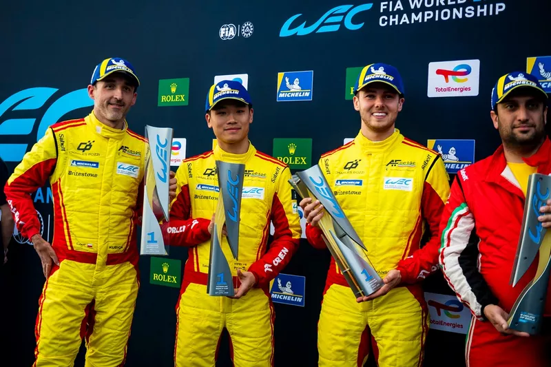 #Ferrari 499P AF Corse n°83 : Robert Kubica, Yifei Ye, Philip Hanson