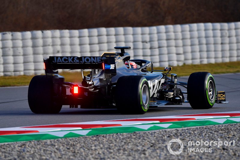 Romain Grosjean, Haas F1 Team VF-19 Ferrari.