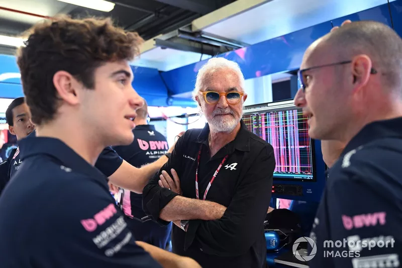 Flavio Briatore, conseiller exécutif d'Alpine F1