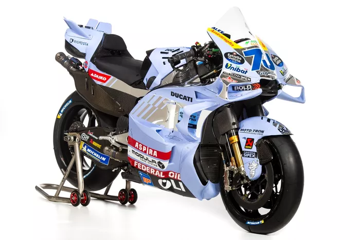 La livrée MotoGP de Gresini Racing