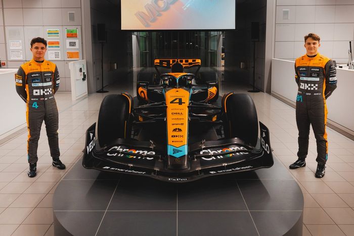 Lando Norris, McLaren, Oscar Piastri