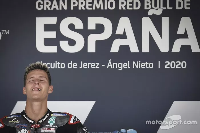 El ganador Fabio Quartararo, Petronas Yamaha SRT