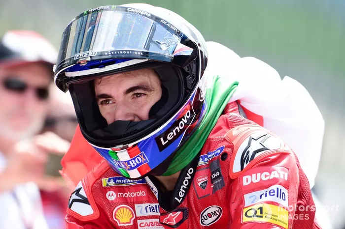 Podio: ganador Francesco Bagnaia, Equipo Ducati
