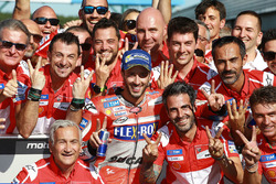 Le vainqueur Andrea Dovizioso, Ducati Team