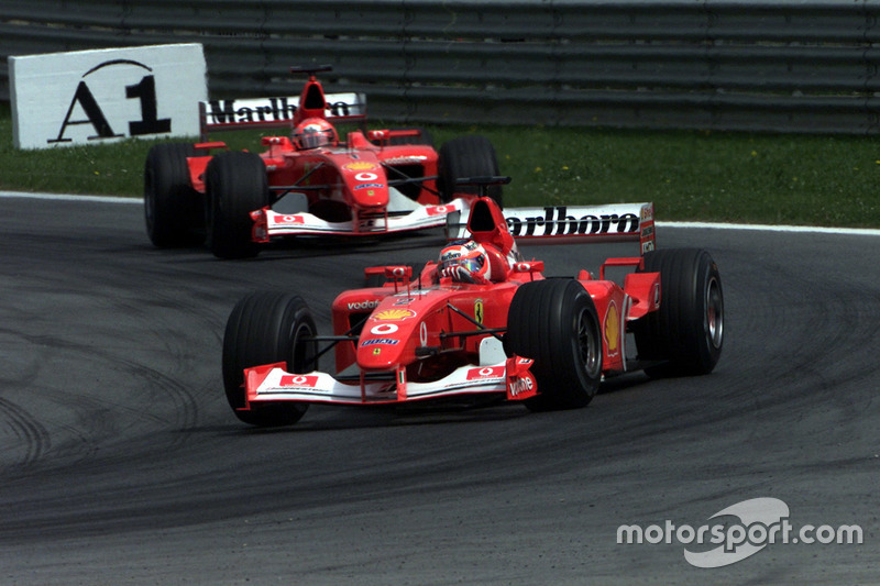 Rubens Barrichello, Ferrari, Michael Schumacher, Ferrari