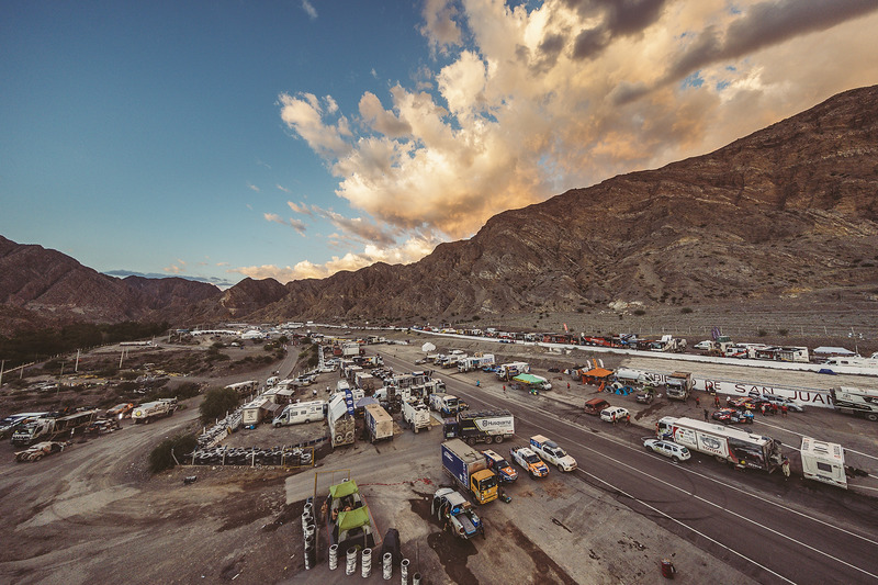Le bivouac du Dakar 2017 à San Juan