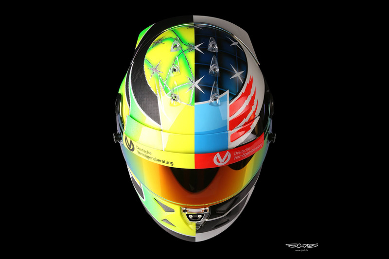 Casque de Mick Schumacher