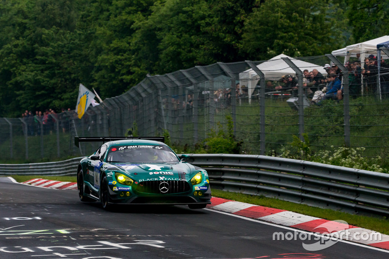 #14 Black Falcon, Mercedes-AMG GT3: Abdulaziz Al Faisal, Gerwin, Indy Dontje, Rob Huff