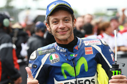 Second place Valentino Rossi, Yamaha Factory Racing