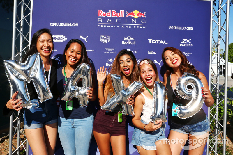 Fans von Max Verstappen, Red Bull Racing