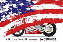 Teaser livrea USA Forward Racing a Misano