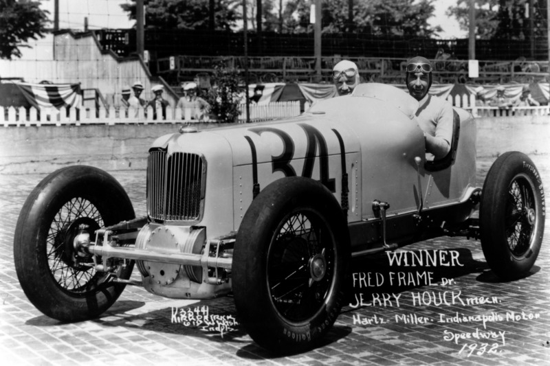 Race winner Fred Frame