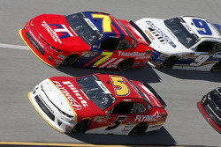 Michael Annett, JR Motorsports, Chevrolet Camaro Pilot Flying J Justin Allgaier, JR Motorsports, Chevrolet Camaro TradeMark Nitrogen