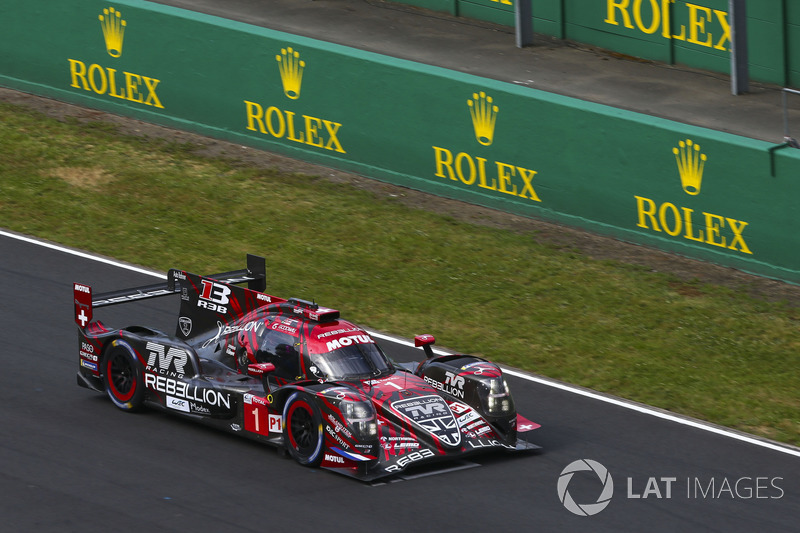 #1 Rebellion Racing Rebellion R-13: Andre Lotterer, Neel Jani, Bruno Senna