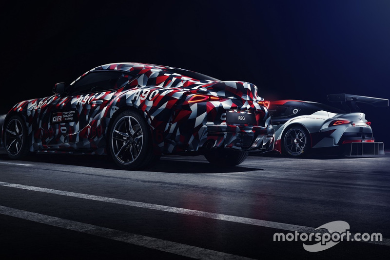 Тізер Toyota Supra