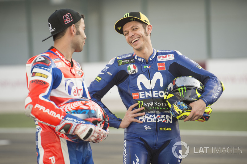 Valentino Rossi, Yamaha Factory Racing, Danilo Petrucci