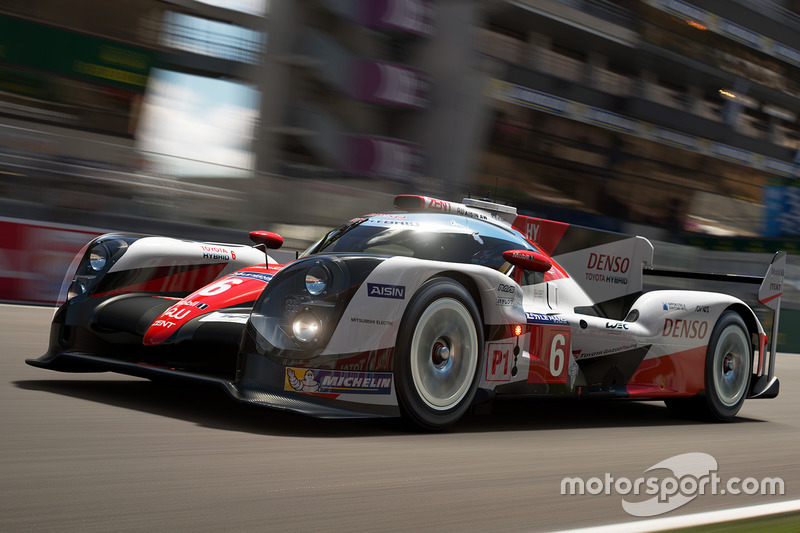 El Toyota TS050 Hybrid en GT Sport