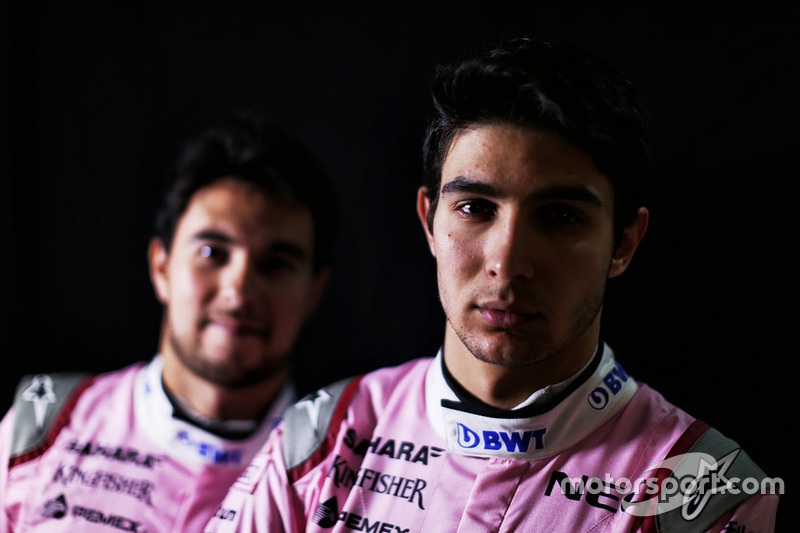 Esteban Ocon, Sahara Force India F1, Sergio Perez, Sahara Force India F1