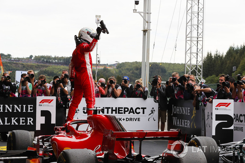 Sebastian Vettel győzelme a Belga Nagydíjon - F1 2018