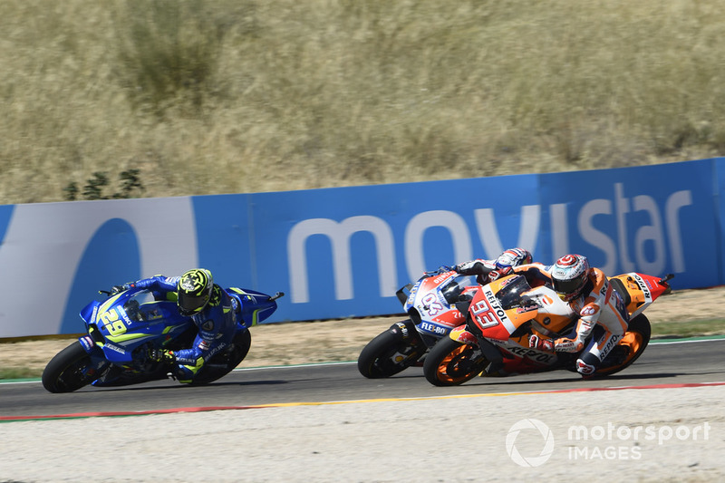 Marc Marquez, Repsol Honda Team, Andrea Iannone, Team Suzuki MotoGP, Andrea Dovizioso, Ducati Team