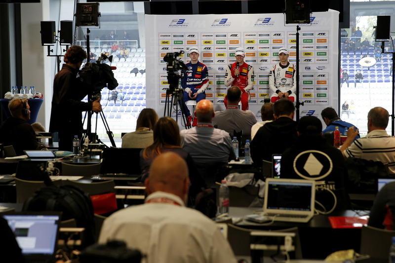 Press Conference, Mick Schumacher, PREMA Theodore Racing Dallara F317 - Mercedes-Benz, Robert Shwartzman, PREMA Theodore Racing Dallara F317 - Mercedes-Benz, Alex Palou, Hitech Bullfrog GP Dallara F317 - Mercedes-Benz