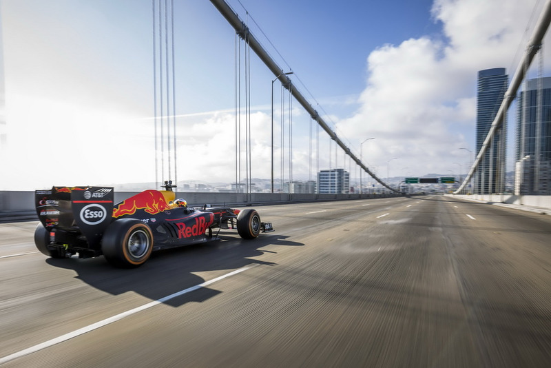Daniel Ricciardo, Red Bull Racing in San Francisco