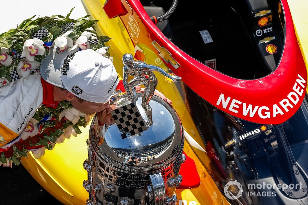 Newgarden gave Roger Penske his 19th Indy victory as a team owner