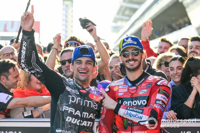 Jorge Martin, Pramac Racing, Francesco Bagnaia, Ducati Team
