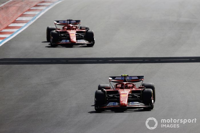 Carlos Sainz, Ferrari SF-24 Charles Leclerc, Ferrari SF-24 