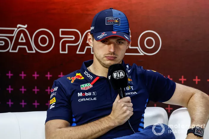 Max Verstappen, Red Bull Racing, en conférence de presse 