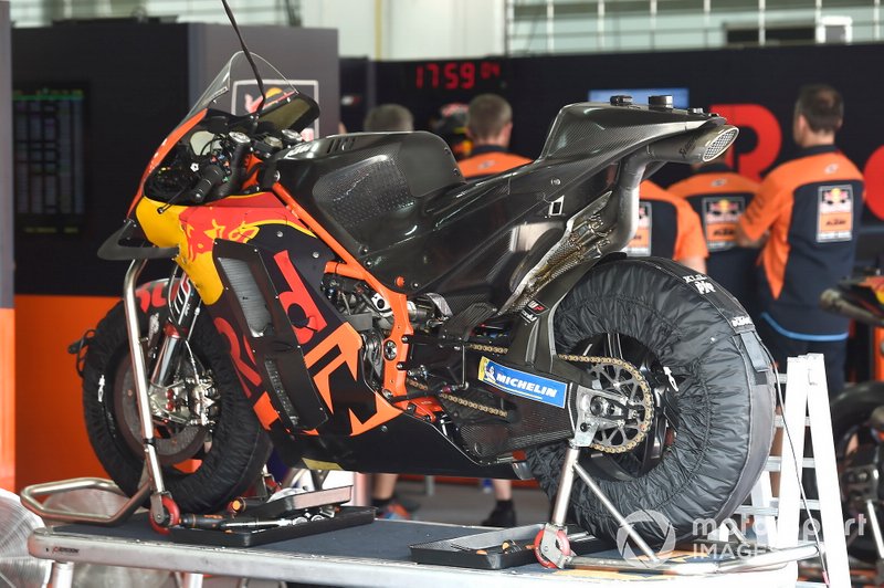 KTM detalle de la moto