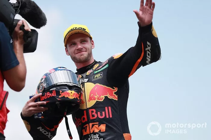 Secondo classifiocato Brad Binder, KTM Ajo