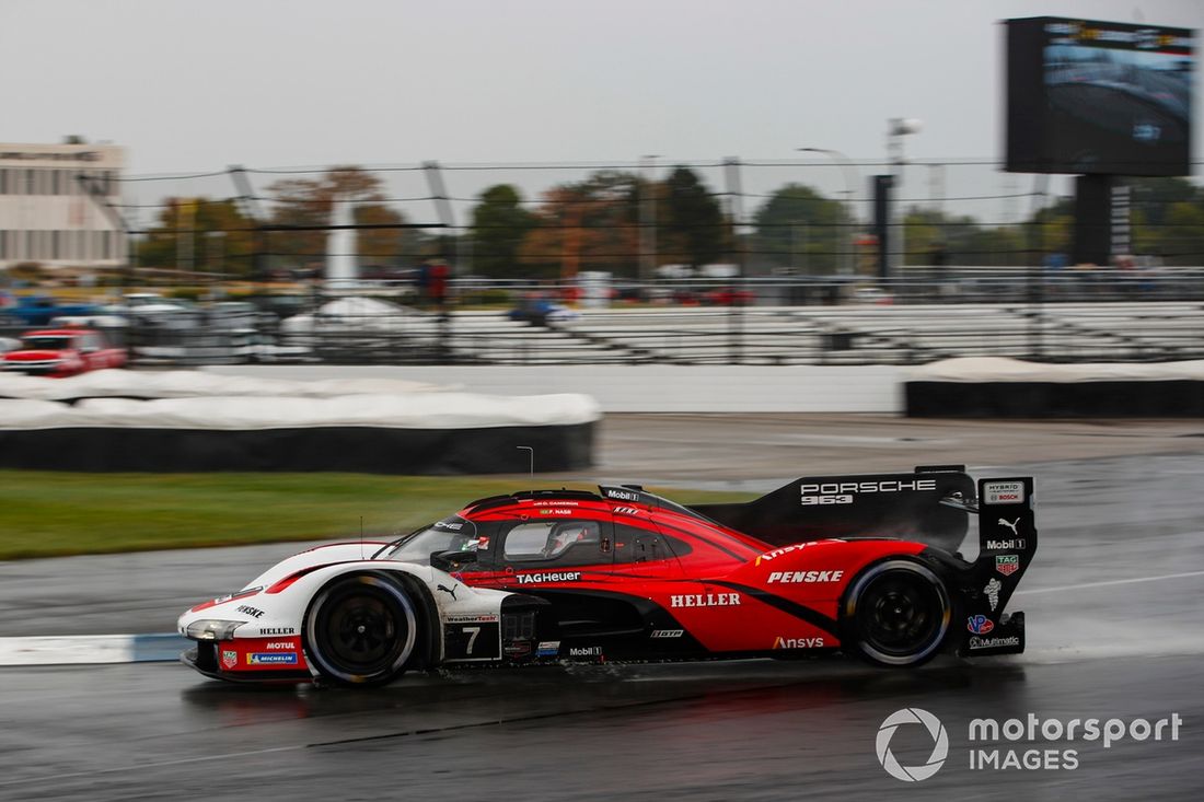 #7 Porsche 963 del equipo Penske Motorsport: Dane Cameron, Felipe Nasr