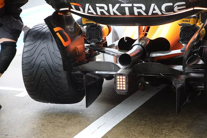 McLaren MCL38 detalles técnicos