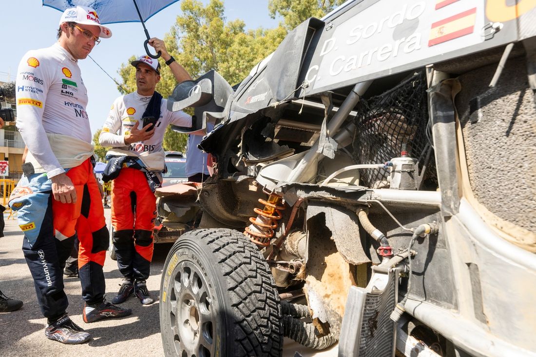 Thierry Neuville, Hyundai World Rally Team, Dani Sordo, Hyundai World Rally Team