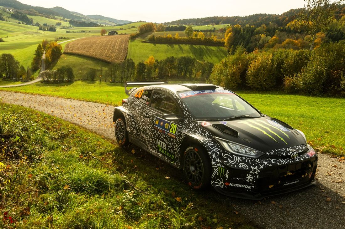 Oliver Solberg, Elliott Edmondson, Printsport Toyota GR Yaris Rally