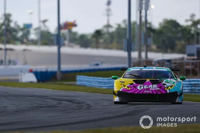 El Lamborghini Huracan GT3 de Tatiana Calderón en las 24 Horas de Daytona 2020