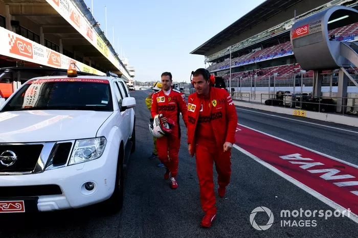 Sebastian Vettel, Ferrari vuelve al garaje