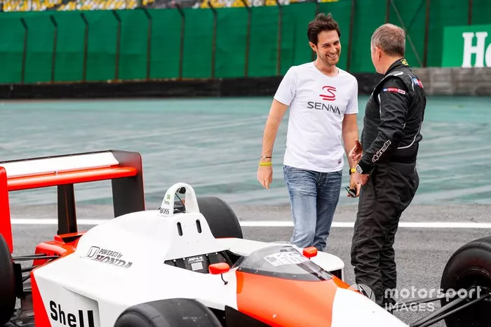 Bruno Senna e Martin Brundle