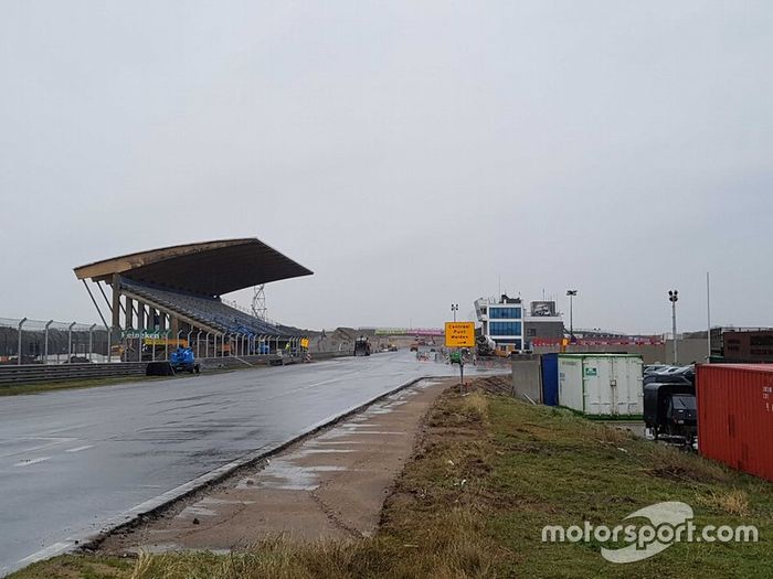 Obras en el circuito de Zandvoort