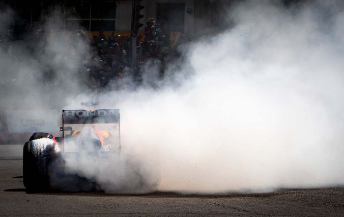 Sergio Pérez. Red Bull ShowRun CDMX