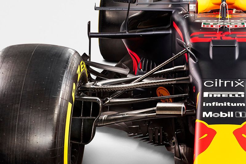 Detalle del Red Bull Racing RB16B