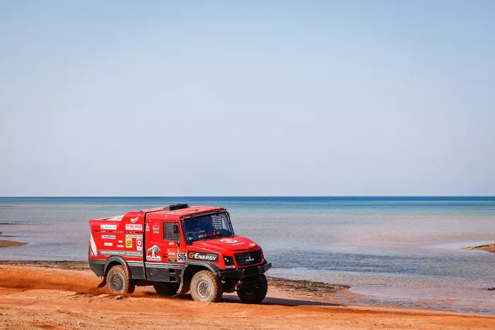 #505 Maz-Sportauto: Aliaksei Vishneuski, Maksim Novikau, Siarhei Sachuk