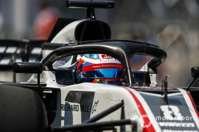 P16: Romain Grosjean, Haas F1 Team VF-18
